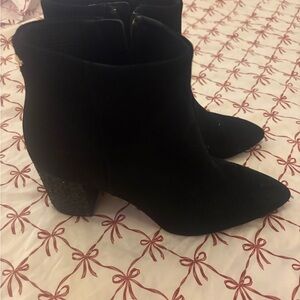 Kate Spade Elegant Black Ankle Boots